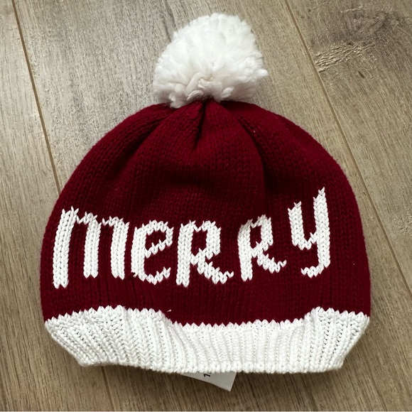 Red Hooded Jacket and Merry Hat Set - Picture 2 of 6